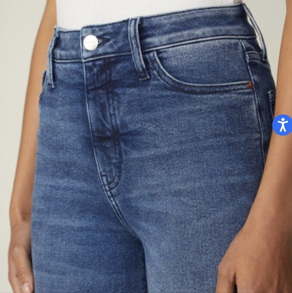Warp and Weft Wide Leg Jeans